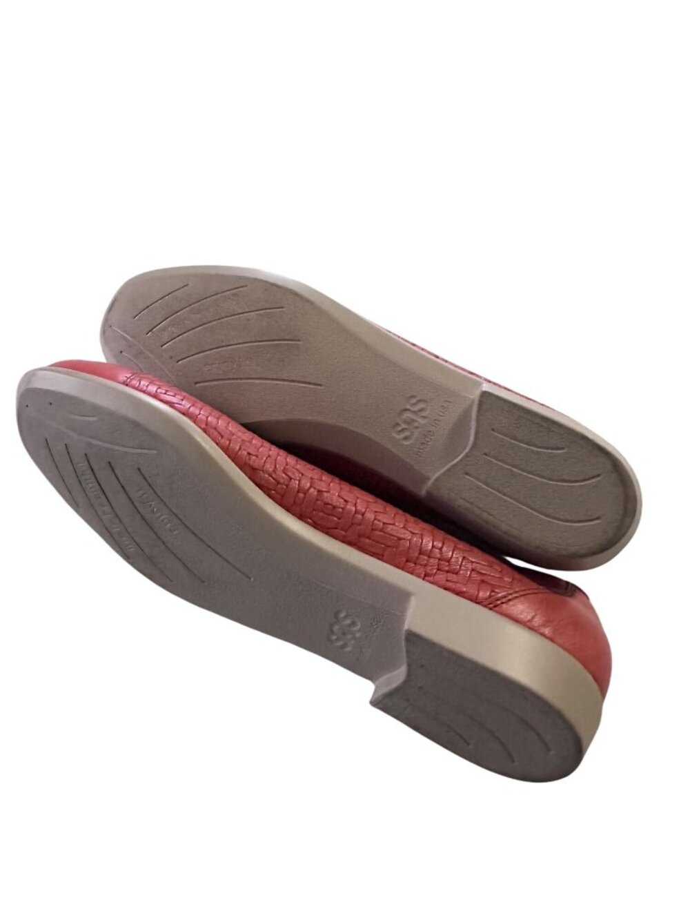 Sas coral woven pattern leather flat size 9.5N - Picture 7 of 7